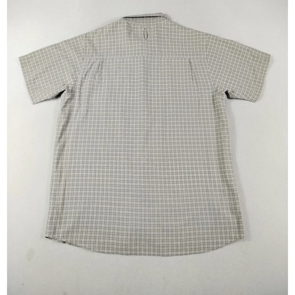 The North Face Shirt Mens Large Multicolor‎ Check Short Sleeve Outdoor Casual